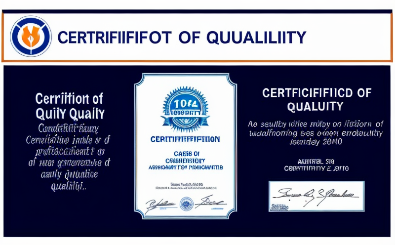 certification-of-product-quality
